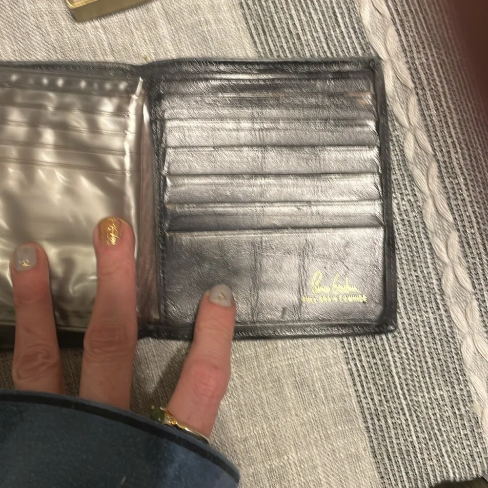 COPY - Rinse garden grey and black men’s wallet brand new never used in box old